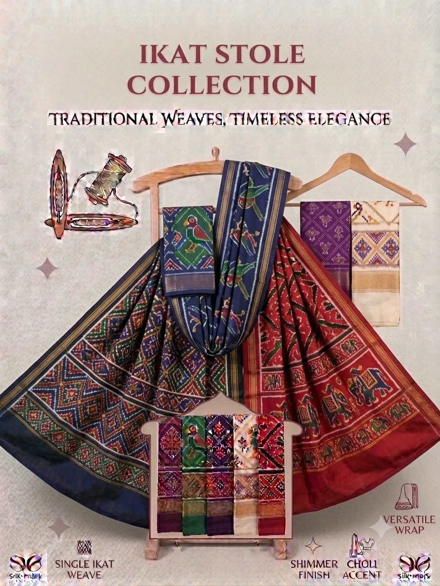 Ikat Stole